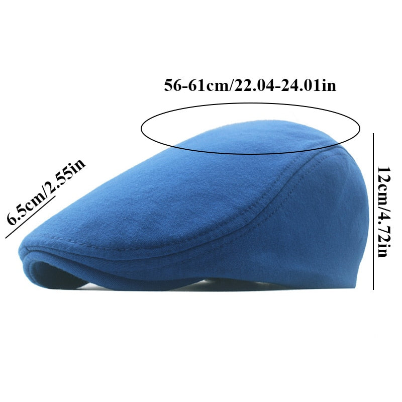 Cotton Newsboy Elasticity Peaky Blinder Cap
