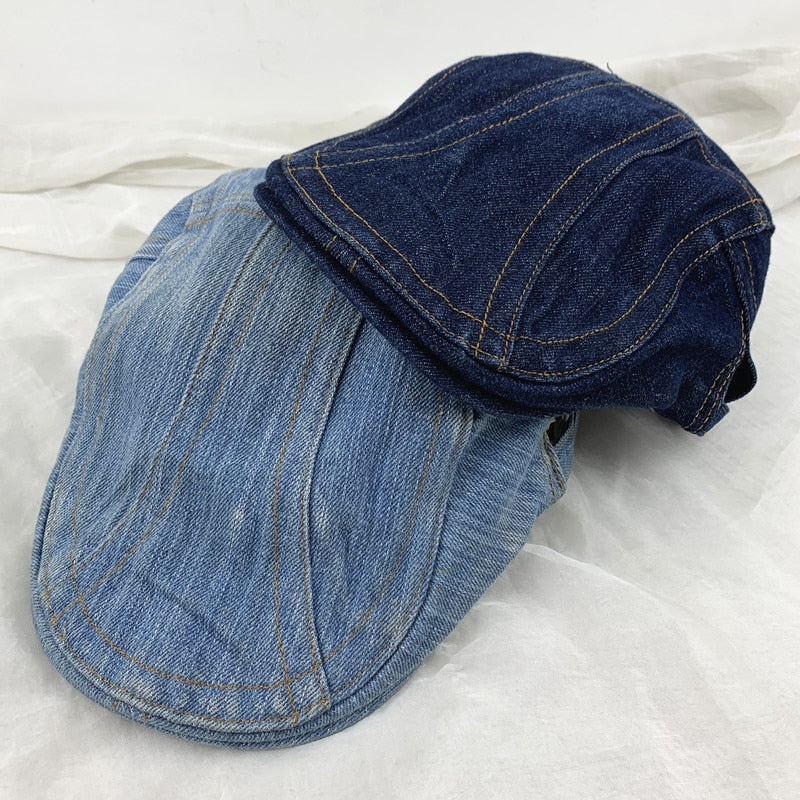 Men/Women Vintage Newsboy Forward Adjustable Caps