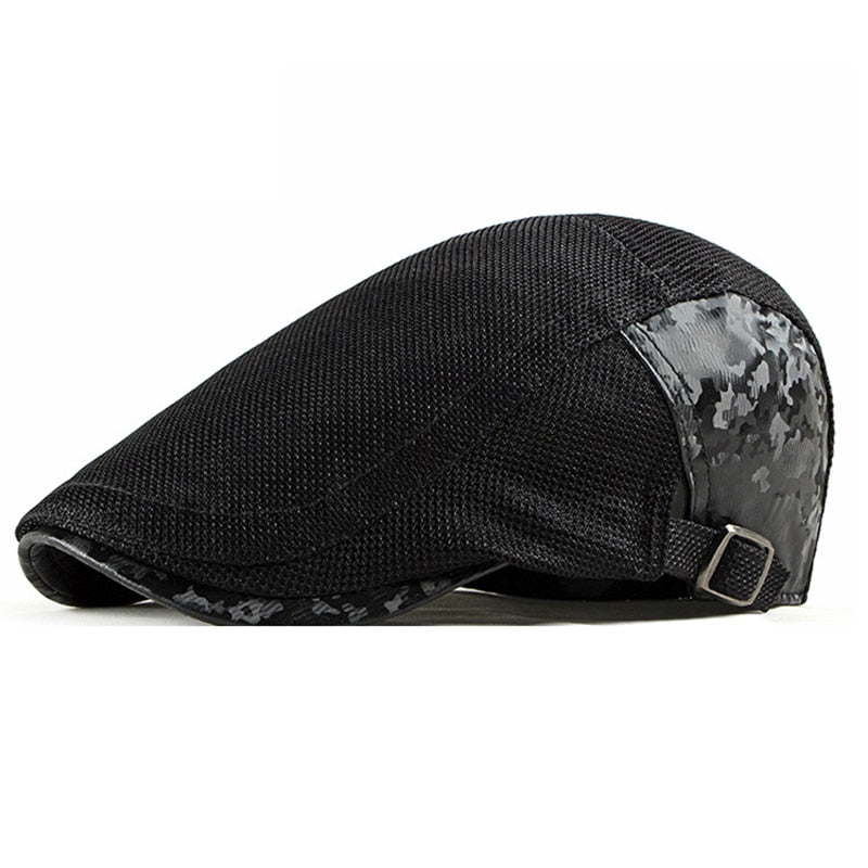 Camouflage Newsboy Cap