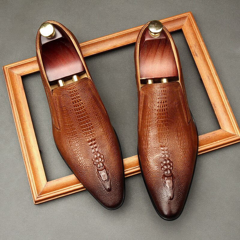 Handmade Men's Oxford Genuine Leather Formal Shoes