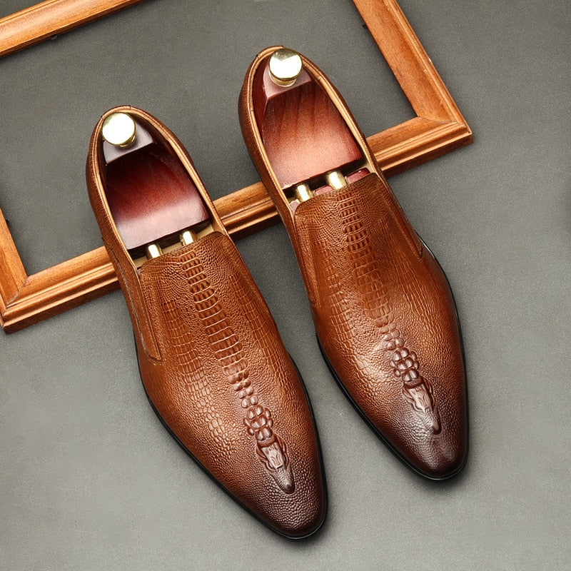 Handmade Men's Oxford Genuine Leather Formal Shoes