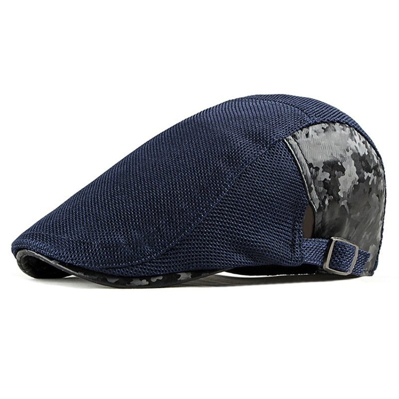 Camouflage Newsboy Cap