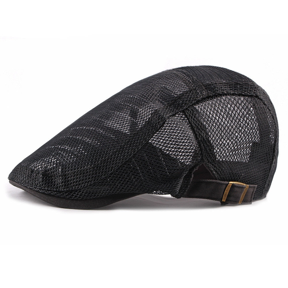 Men/Women Mesh Style Newsboy Cap