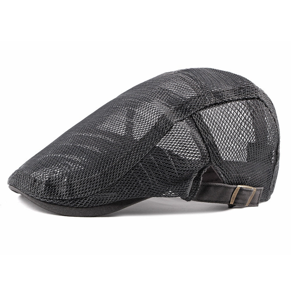 Men/Women Mesh Style Newsboy Cap