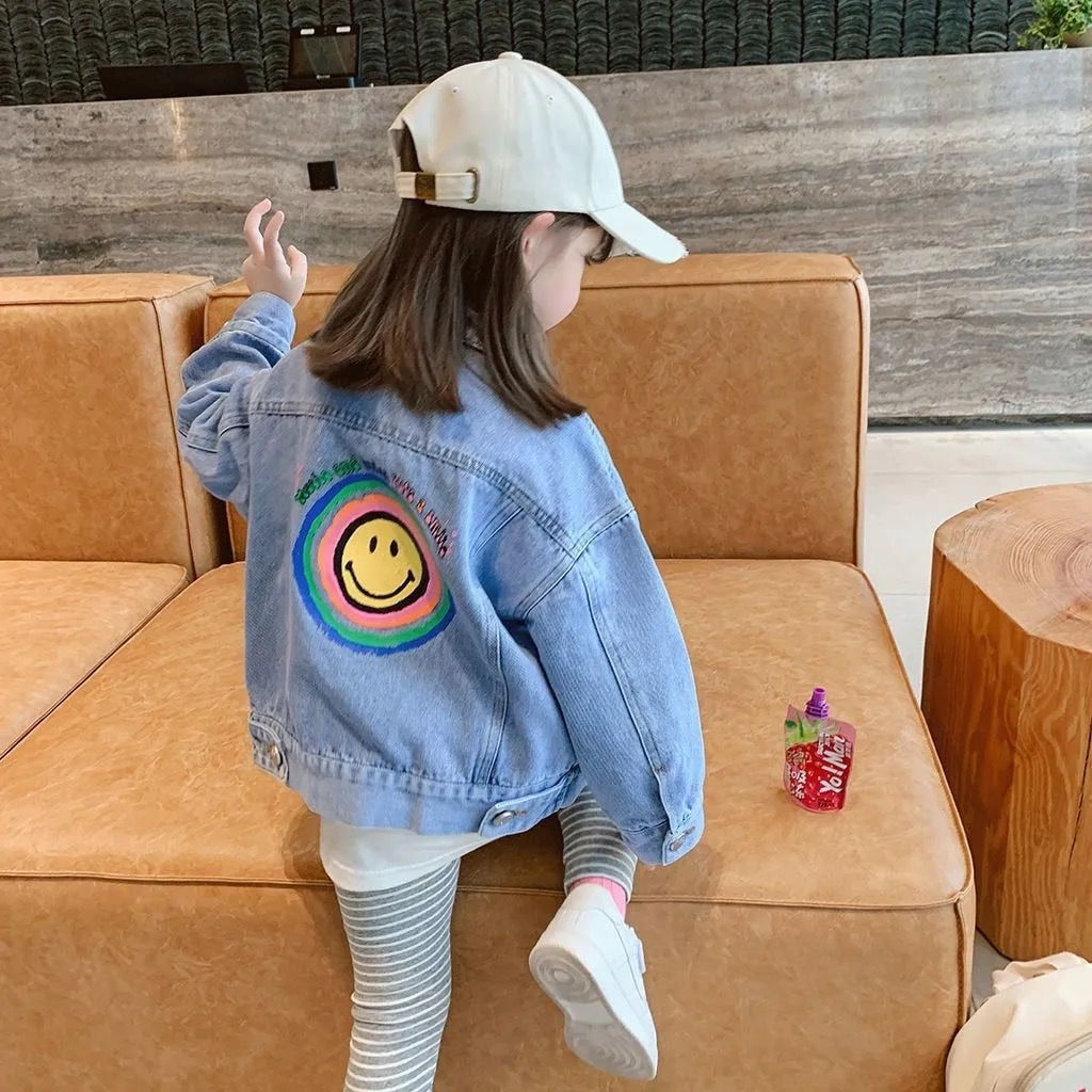 2-12 Years Old Spring Denim Jacket