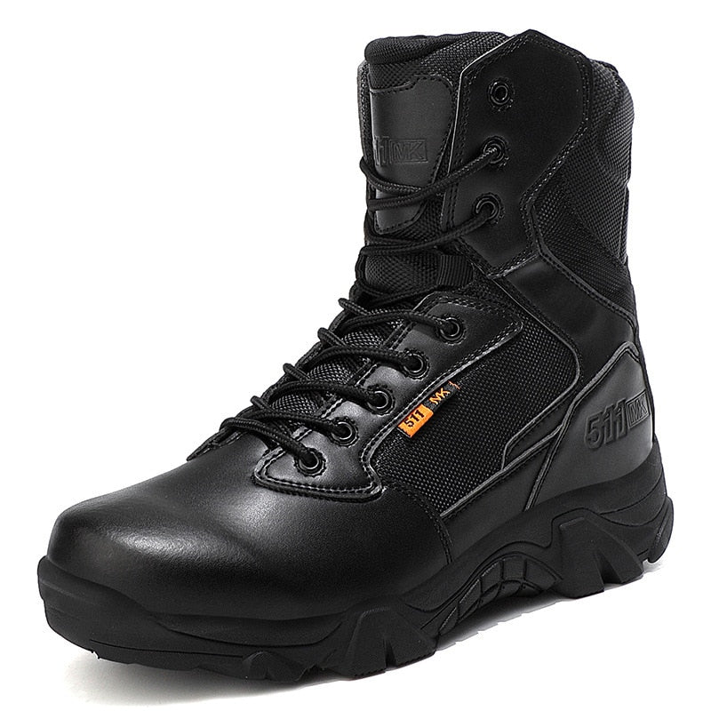 High Quality Military Leather Combat Boots