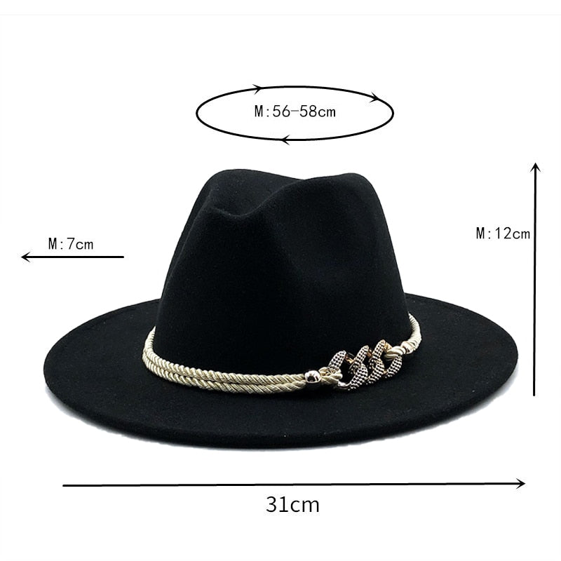 Wool Fedora (Hat) For Women