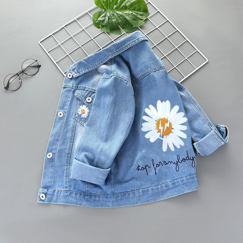 2-12 Years Old Spring Denim Jacket