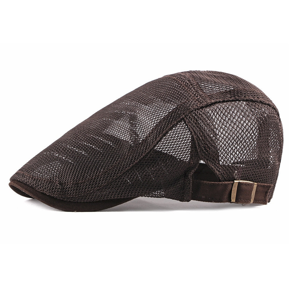 Men/Women Mesh Style Newsboy Cap