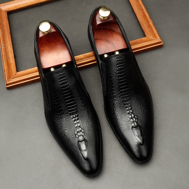 Handmade Men's Oxford Genuine Leather Formal Shoes