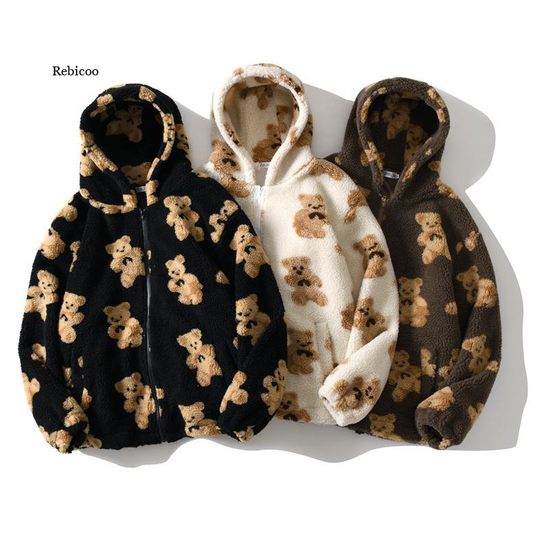 Mens Hooded Fleece Jackets