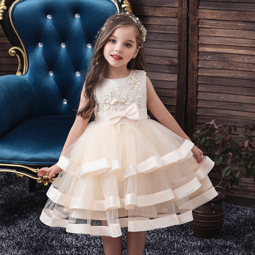 Kids Elegant Princess Dress