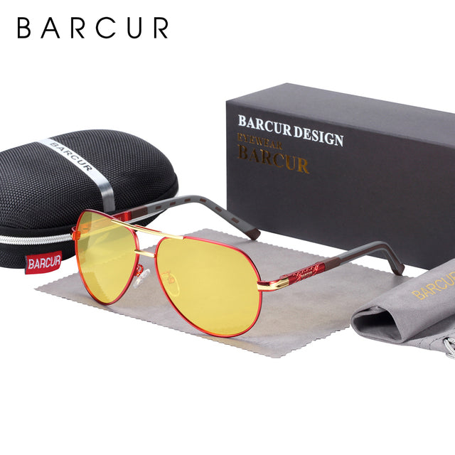 BARCUR Aluminum Polarized Sun Glasses