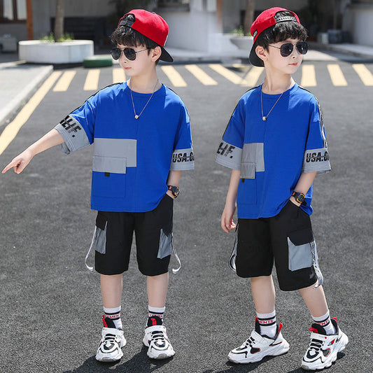 Boys Short-sleeved Short Set