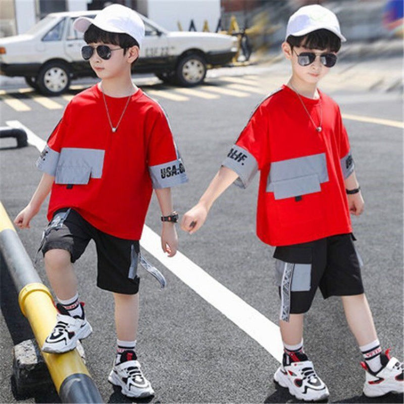 Boys Short-sleeved Short Set