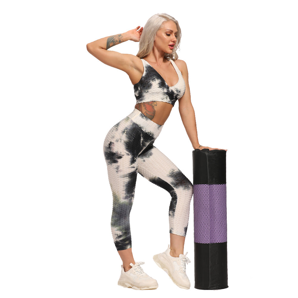 Tie-Dye Capri Leggings Set