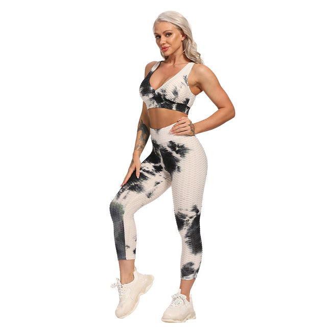 Tie-Dye Capri Leggings Set