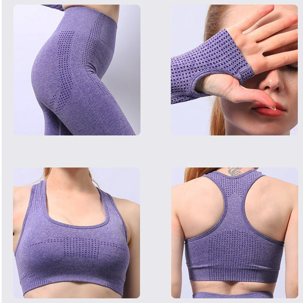 FITTOO 2/3/5pc Seamless Yoga Set