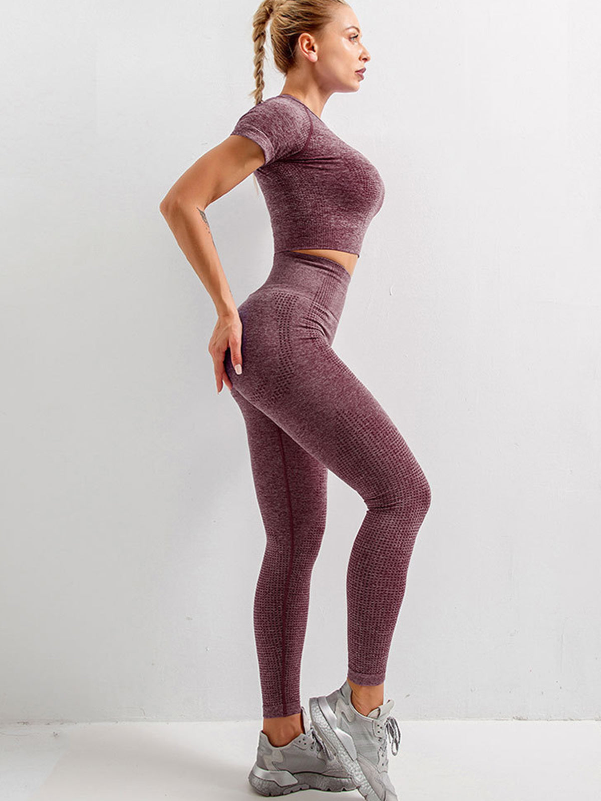 FITTOO 2/3/5pc Seamless Yoga Set