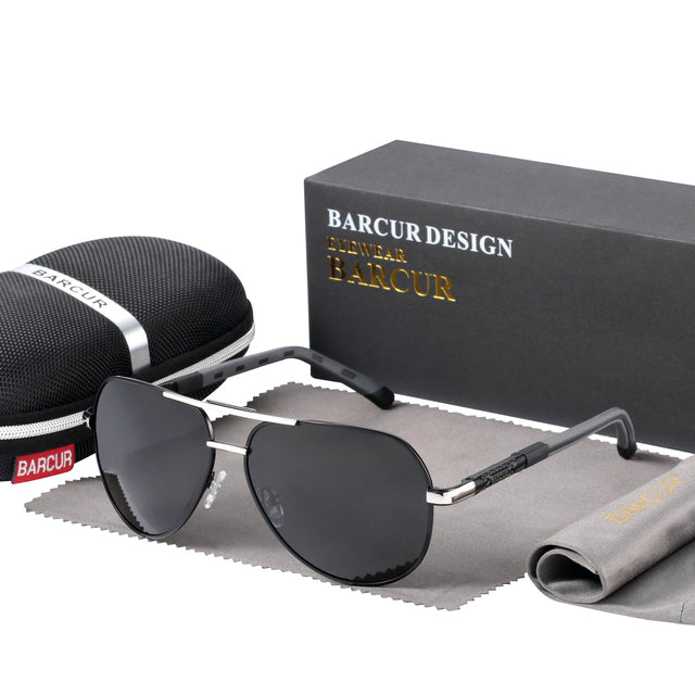 BARCUR Aluminum Polarized Sun Glasses