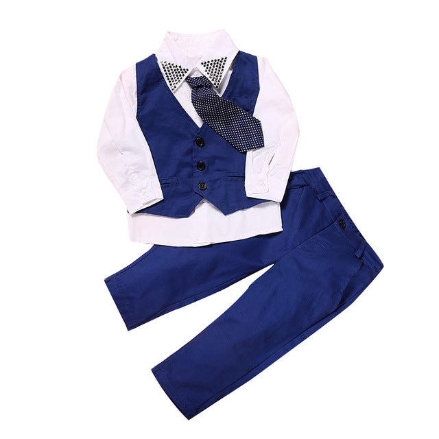 Autumn Boys T-shirt + Jeans 2pcs Set