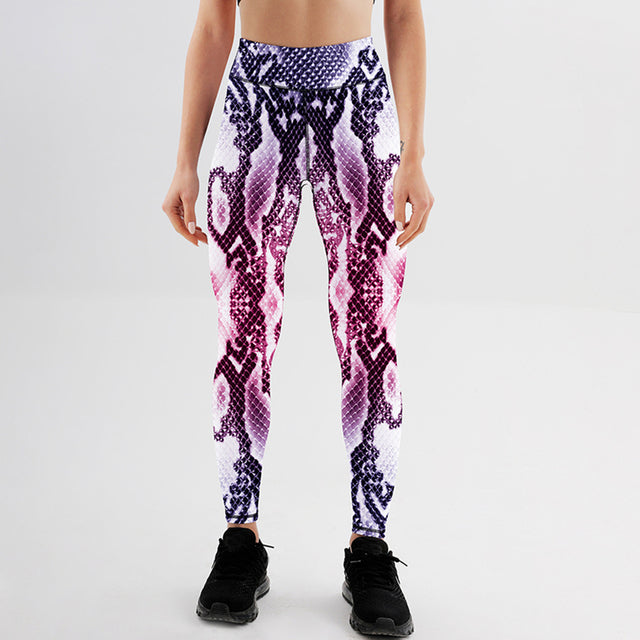 3D Print Python Pattern Gym Leggings