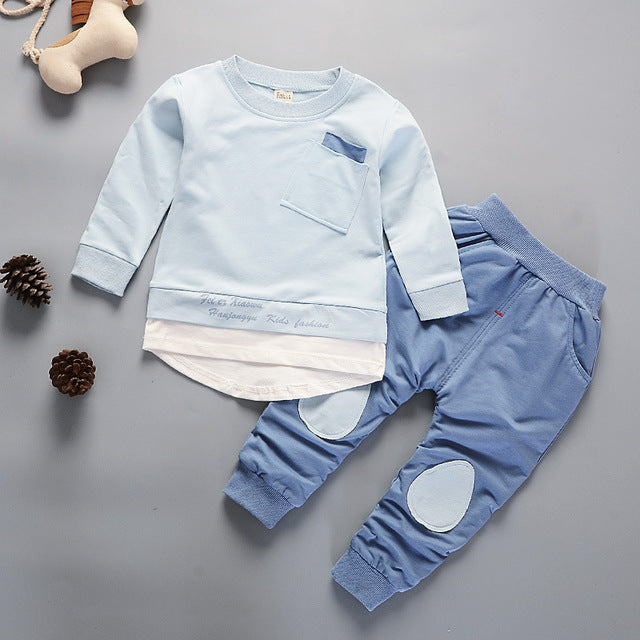 Autumn Boys Spring Pants Set