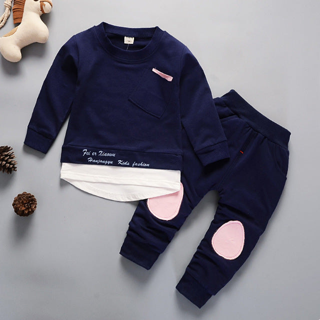 Autumn Boys Spring Pants Set