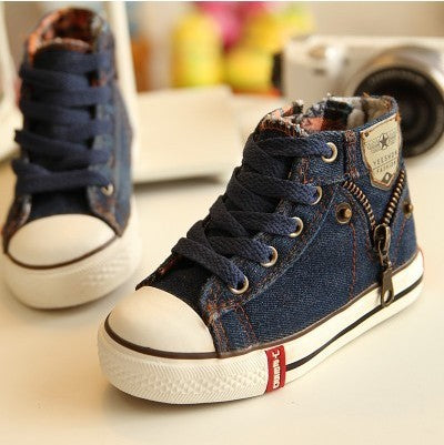 Boys Canvas Sneakers