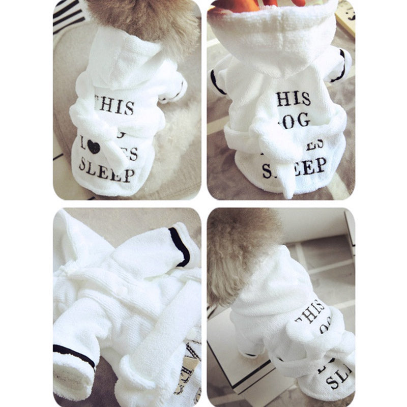 Cat Dog Bathrobe