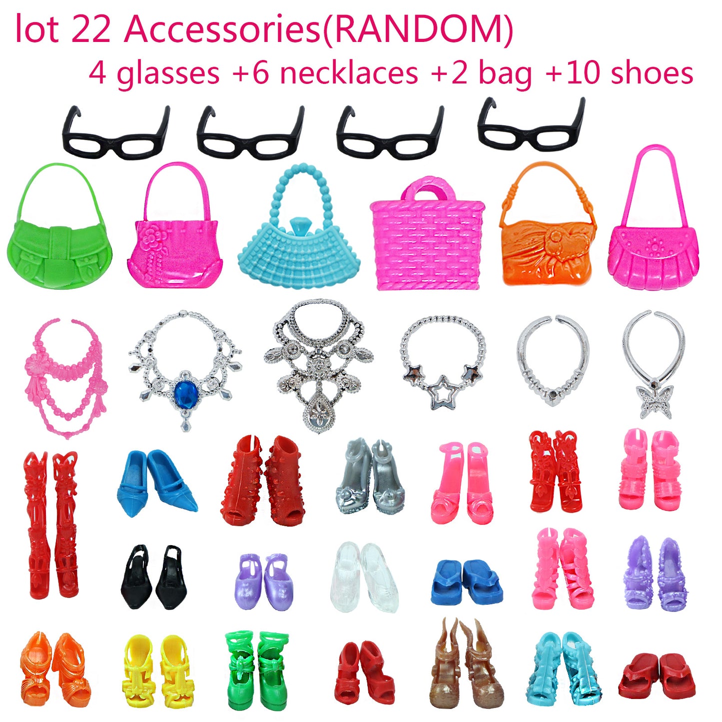 32 Item/Set Doll Accessories