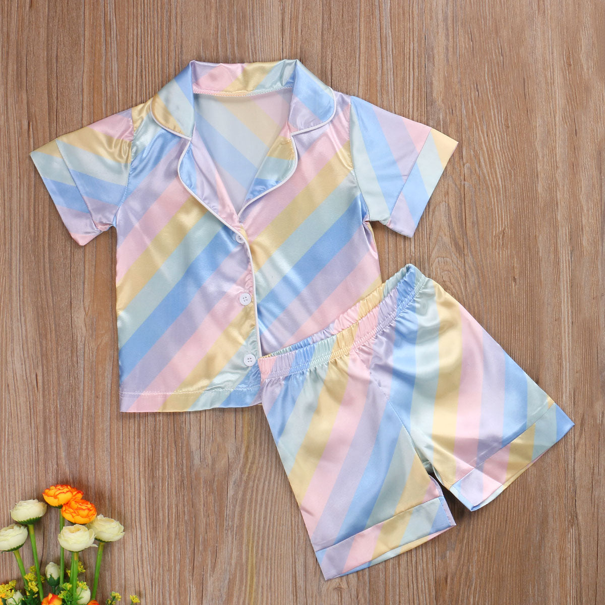 Kids Satin Sleepwear Sets