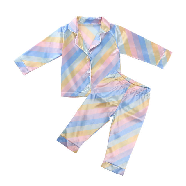 Kids Satin Sleepwear Sets