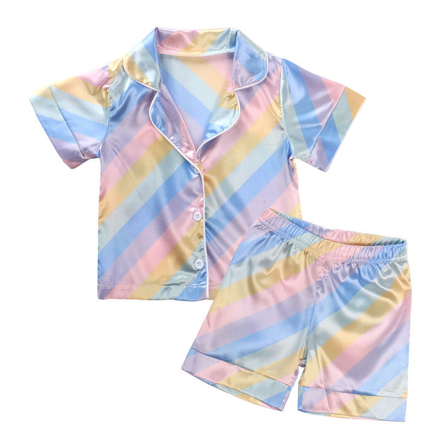 Kids Satin Sleepwear Sets