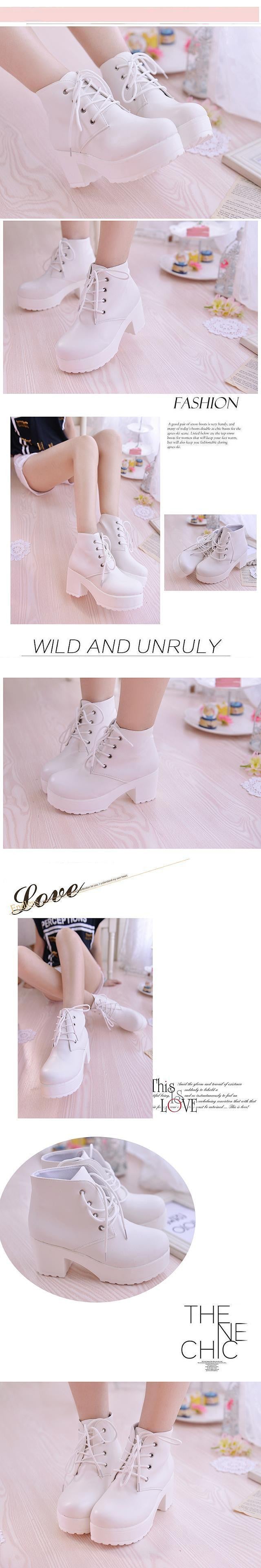 Lolita RoundToe High Heel Boots