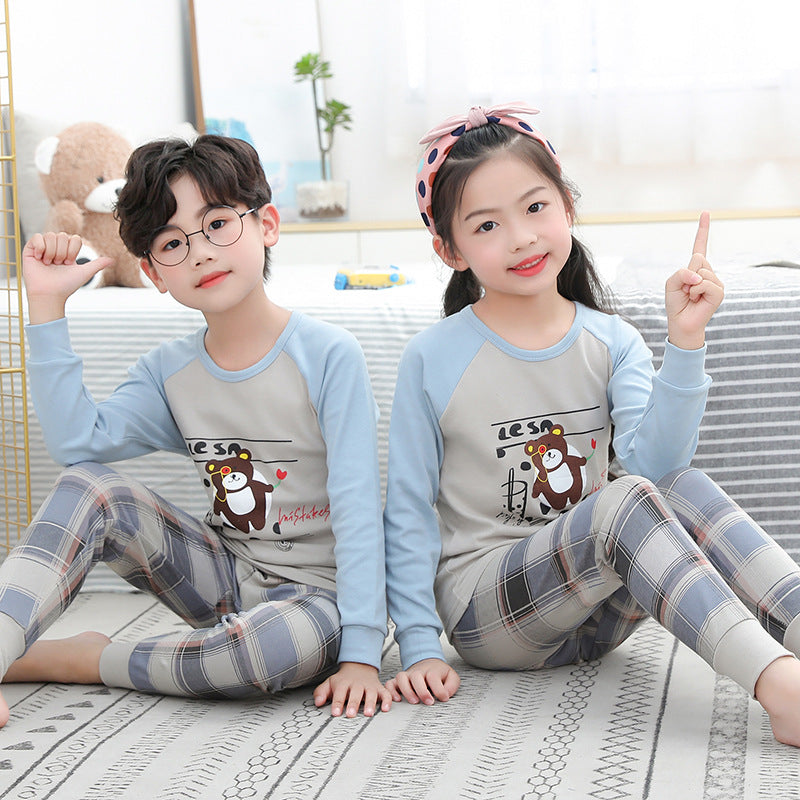 Autumn Long Sleeved Pajamas Set