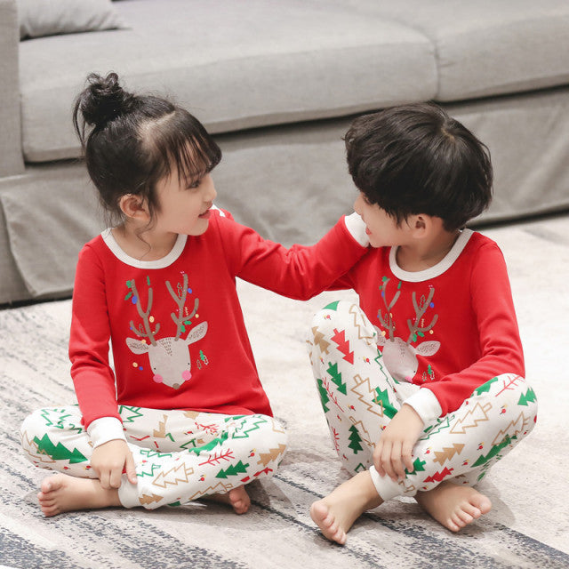 Autumn Long Sleeved Pajamas Set