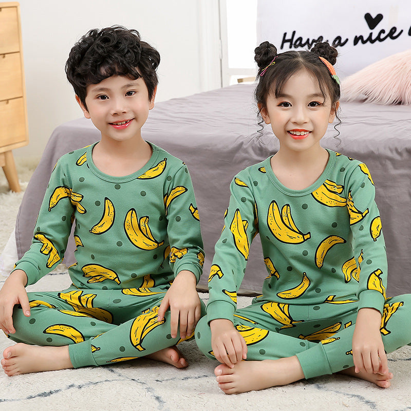 Autumn Long Sleeved Pajamas Set