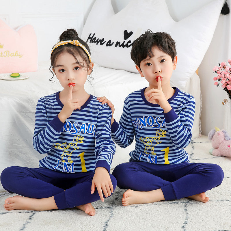 Autumn Long Sleeved Pajamas Set