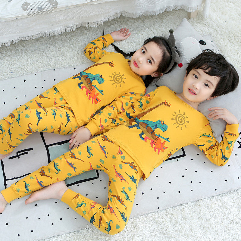 Autumn Long Sleeved Pajamas Set