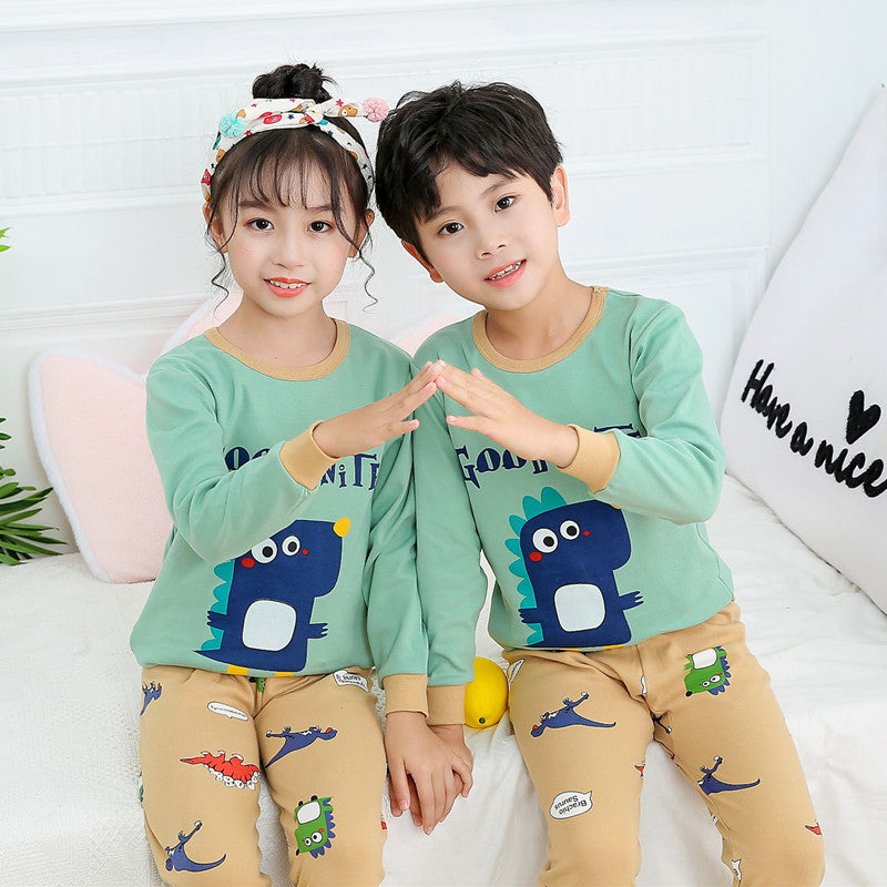 Autumn Long Sleeved Pajamas Set