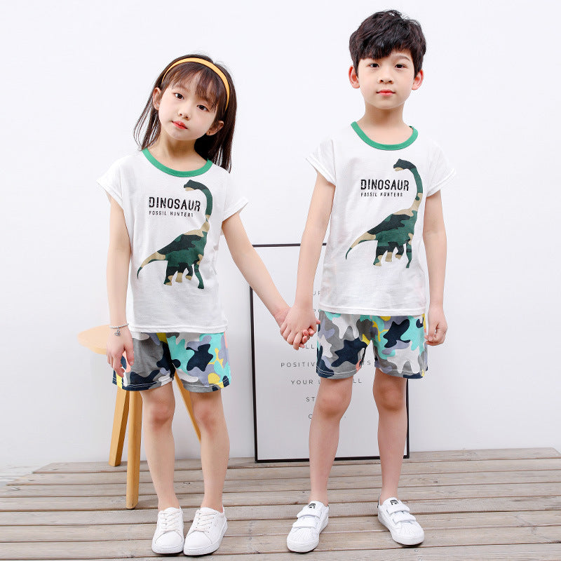 Unisex Shorts Set Pajamas