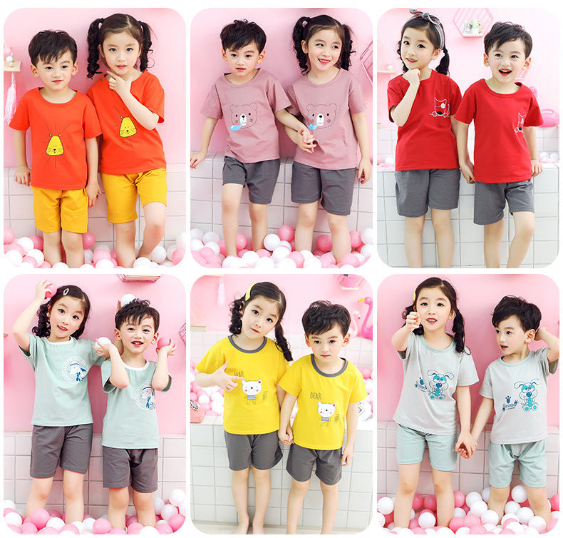 Unisex Shorts Set Pajamas