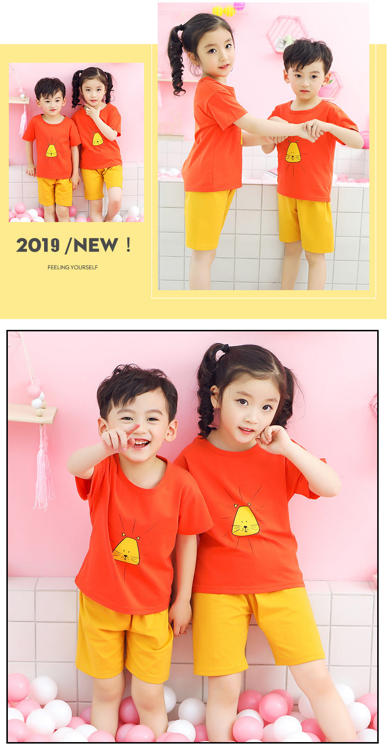 Unisex Shorts Set Pajamas