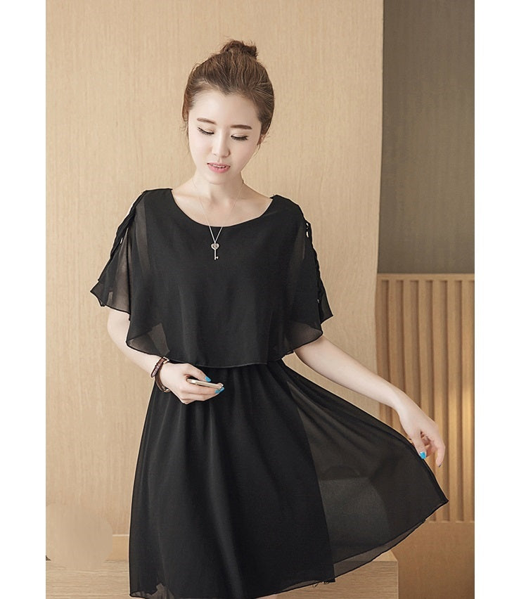 Vintage Short Sleeve Dress