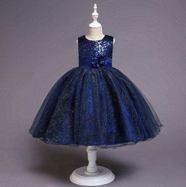 Sequins Flower Tutu Dresses