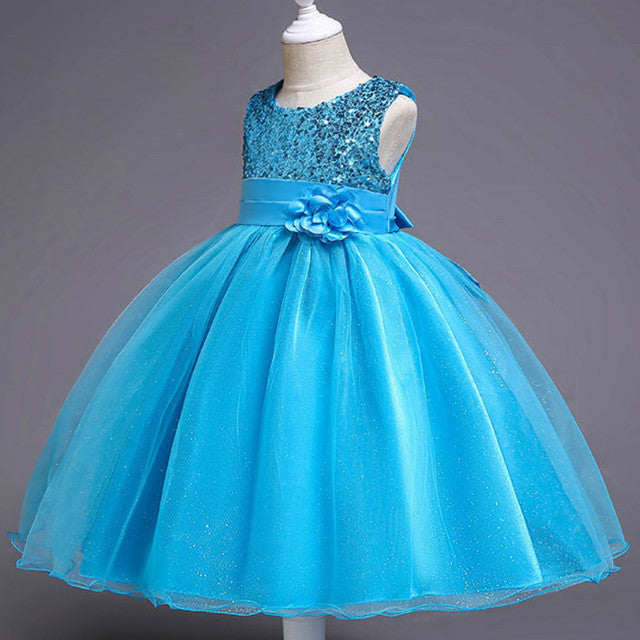 Sequins Flower Tutu Dresses