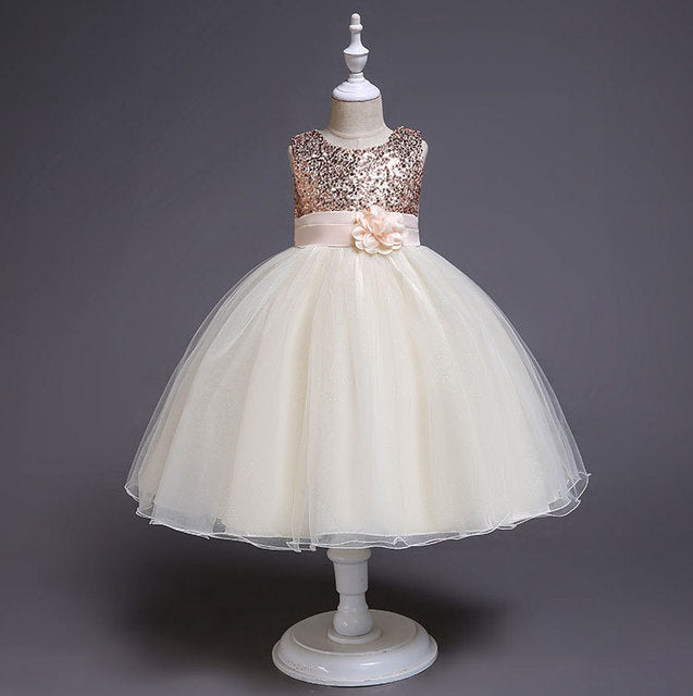 Sequins Flower Tutu Dresses