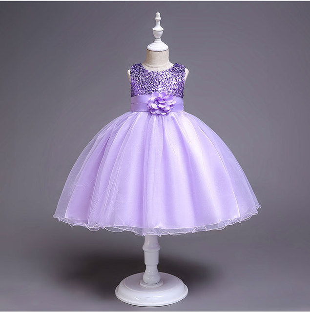 Sequins Flower Tutu Dresses