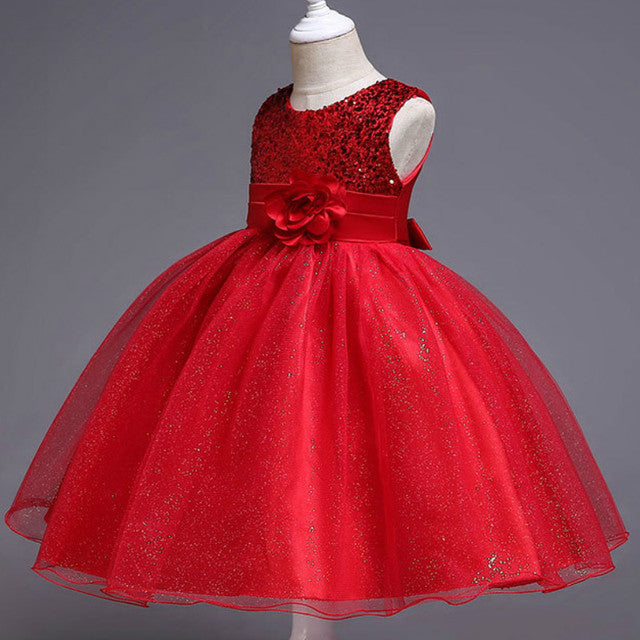 Sequins Flower Tutu Dresses